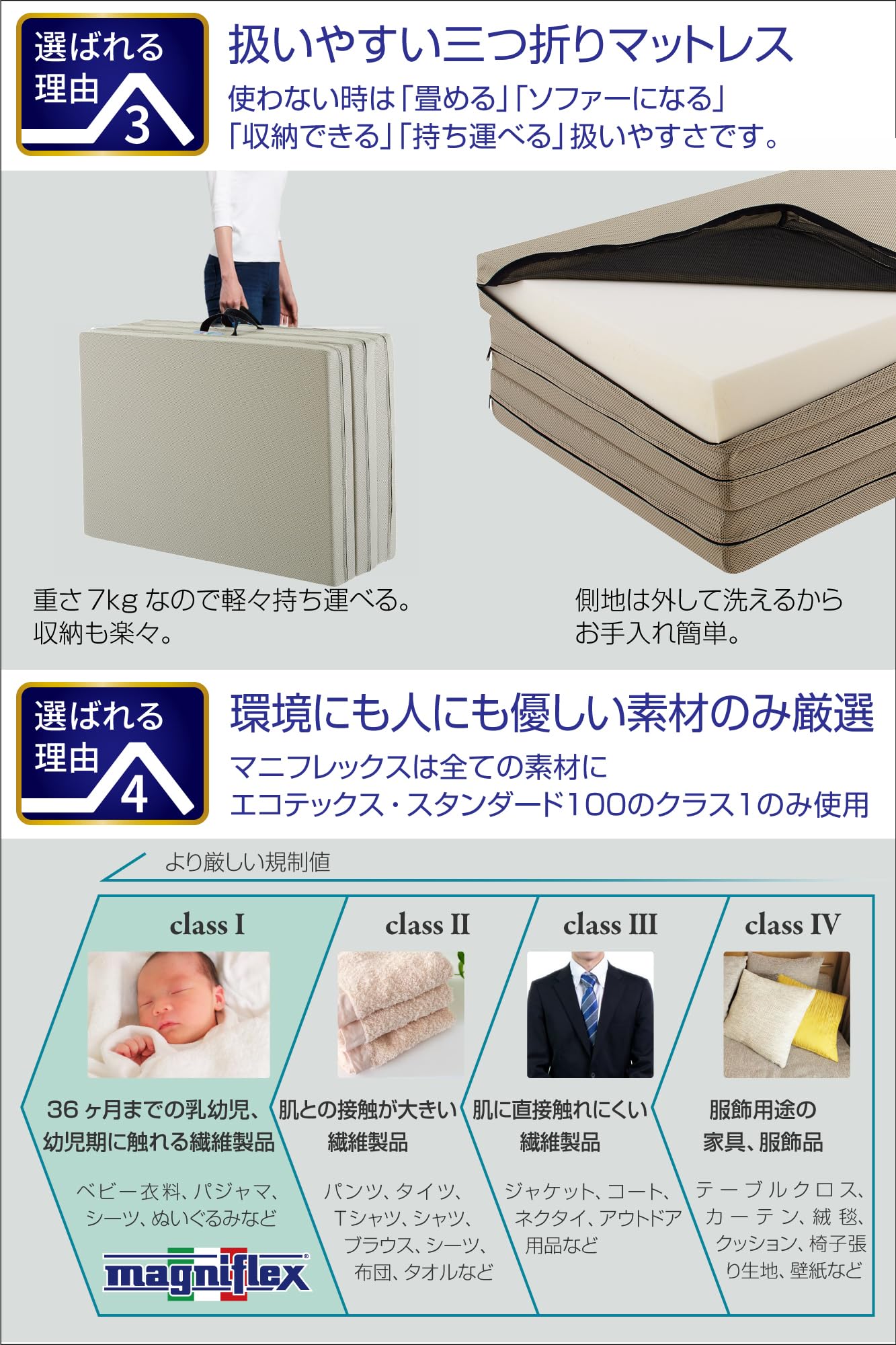 Amazon｜【最大30日間お試し対象】マニフレックス メッシュ・ウィング