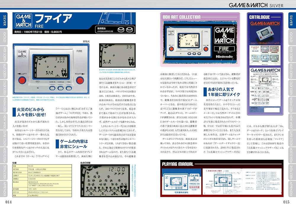 ゲーム&ウオッチパーフェクトカタログ (G-MOOK) | 前田 尋之 |本