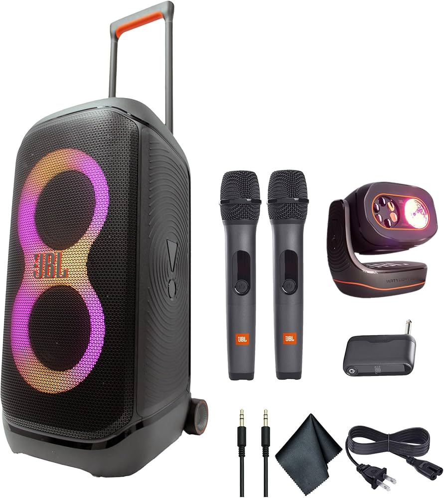 Amazon.com: JBL PartyBox Stage 320 240W Portable Wireless Speaker