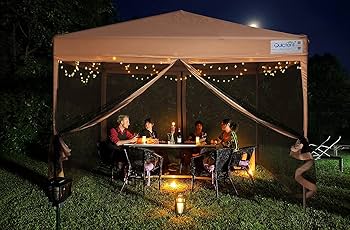 Amazon.co.jp: Quictent ワンタッチ タープテント 蚊帳テント 3段階