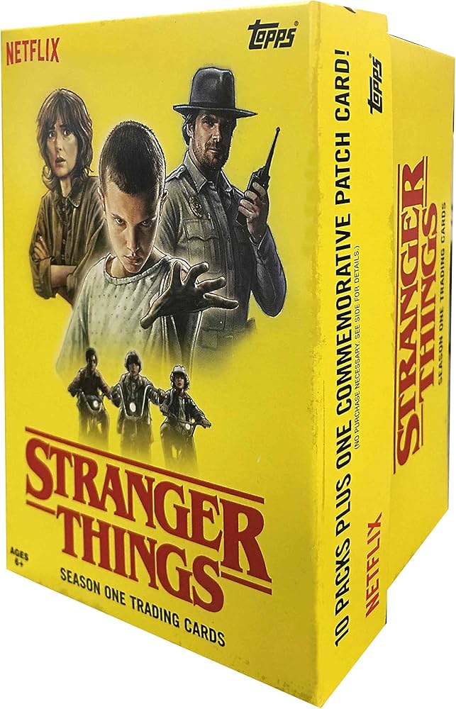 Amazon.co.jp: Topps Cards: Stranger Things バリューボックス | 記念