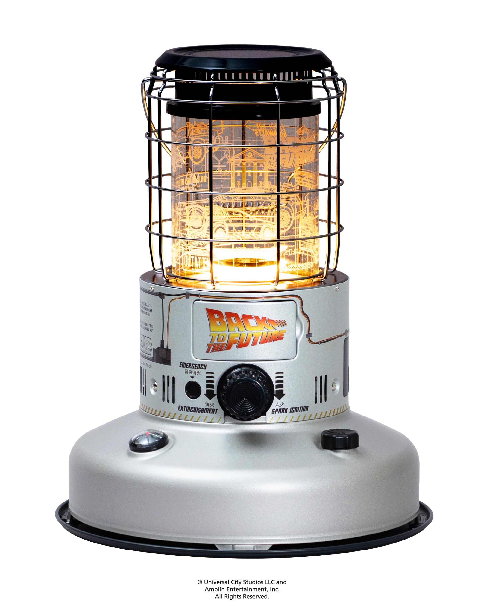 Amazon | 【トヨトミ】BTTF40周年限定 特別デザイン 石油ストーブ 対流