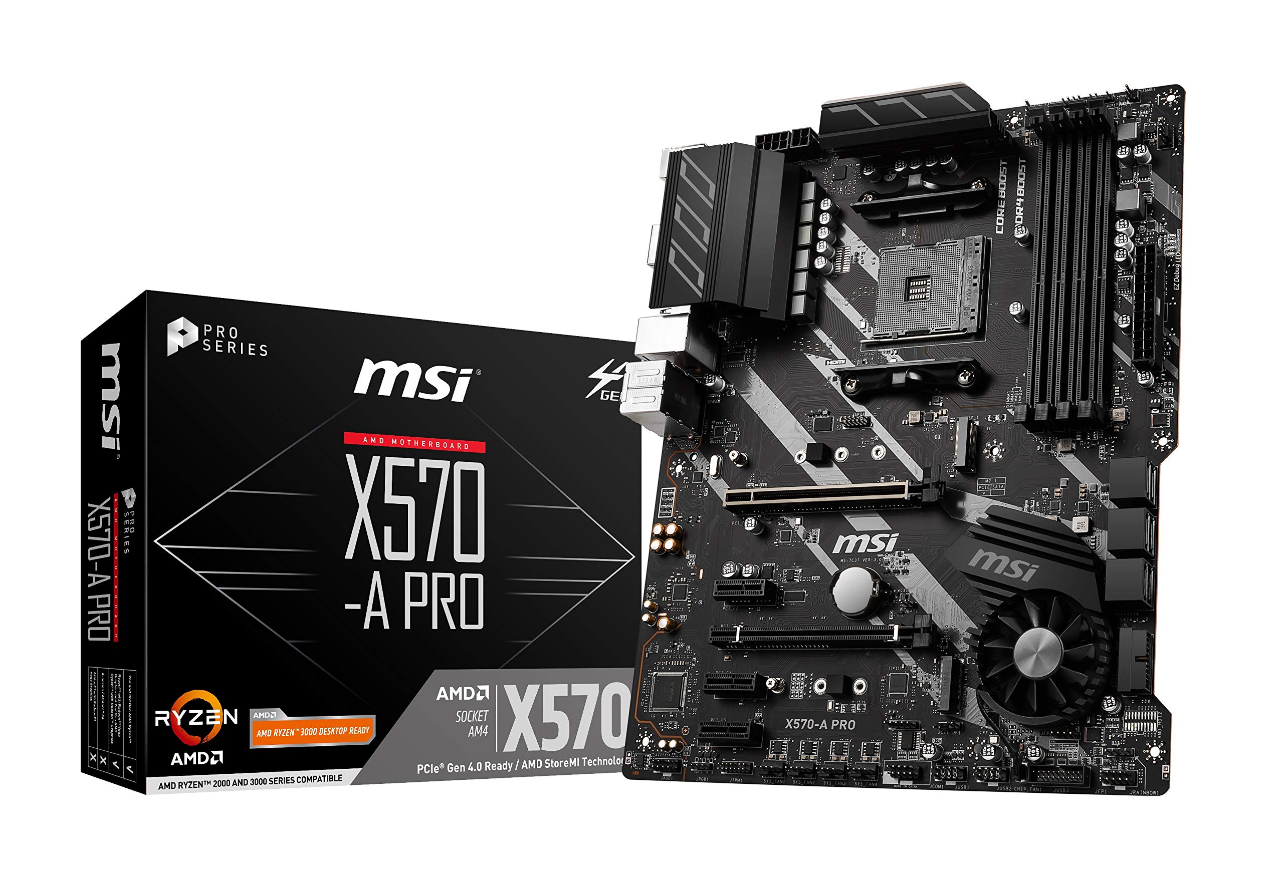 Amazon | MSI X570-A PRO ATX マザーボード [AMD X570チップセット搭載