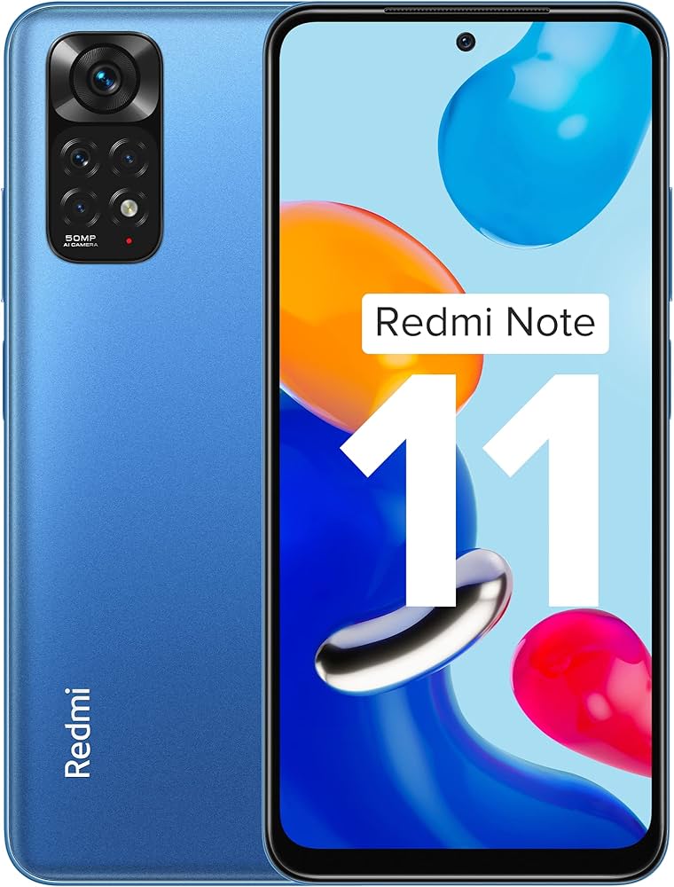 Redmi Note 11 (Horizon Blue, 4GB RAM, 64GB Storage) | 90Hz FHD+