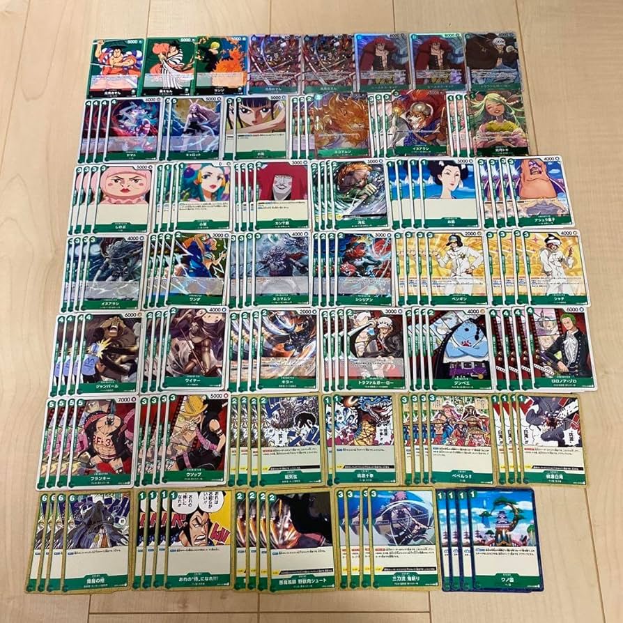 Amazon.co.jp: ワンピース カード ゲーム おでん ワノ国 緑 デッキ