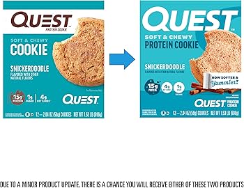 Amazon.com: Quest Nutrition Snickerdoodle Protein Cookie, 15g