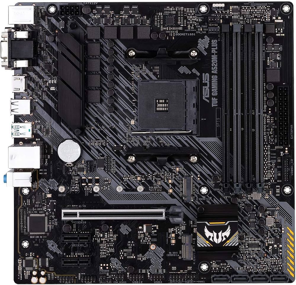 Amazon | ASUS AMD A520 搭載 Socket AM4 対応 マザーボード TUF