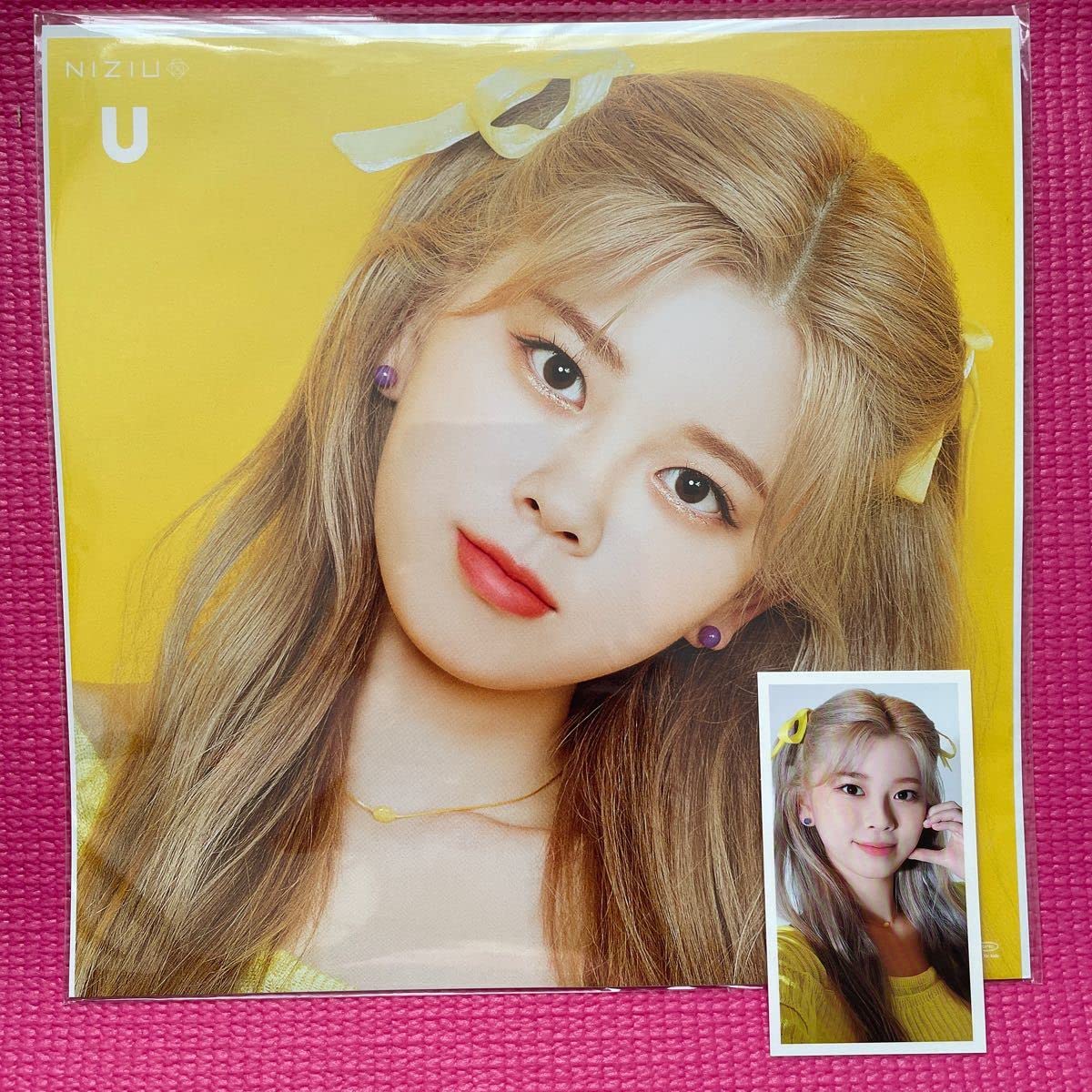 Amazon.co.jp: デビュー割 NiziU＊ U リク アルバム特典 トレカセット