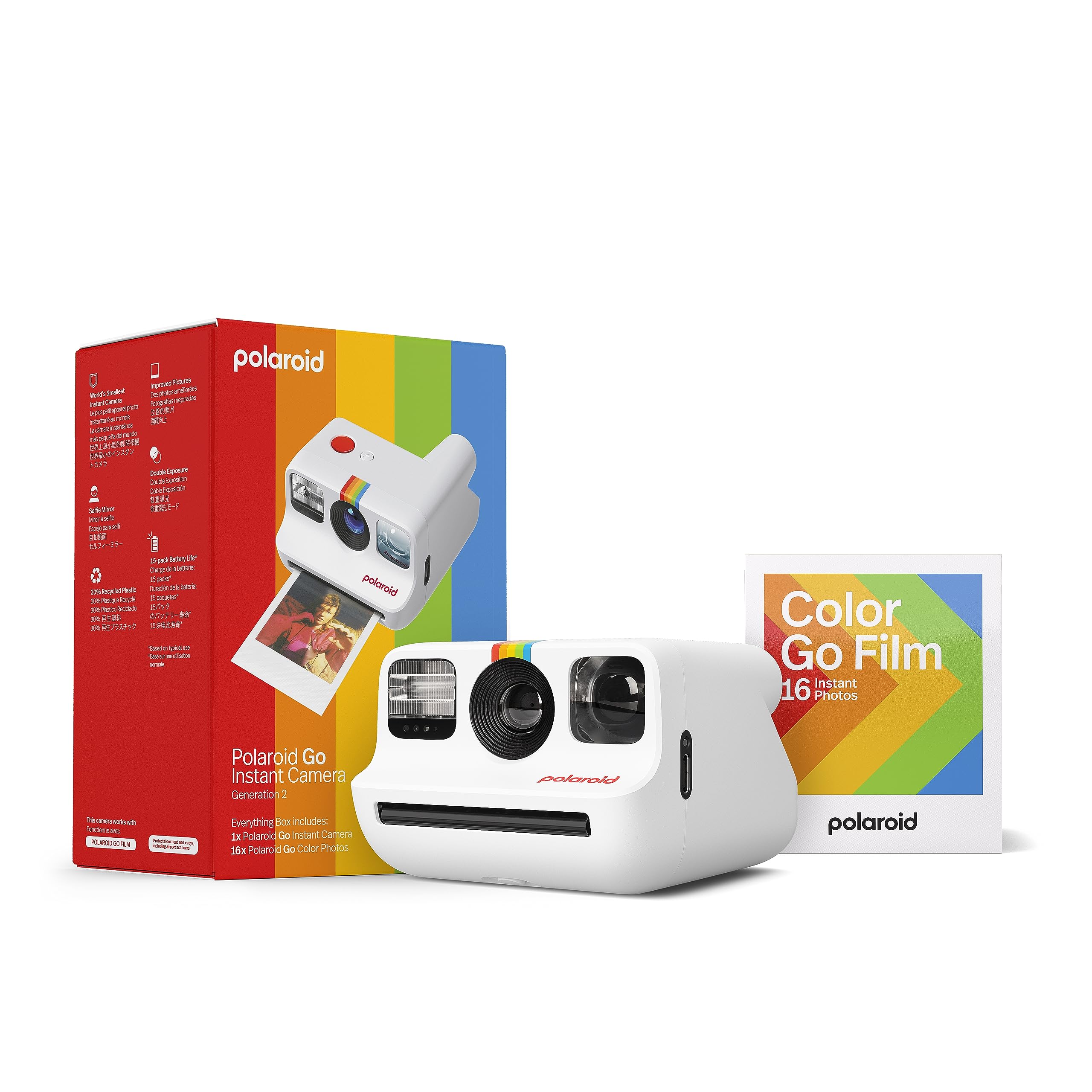 Amazon | Polaroid Go Generation 2 - ミニインスタントカメラ +