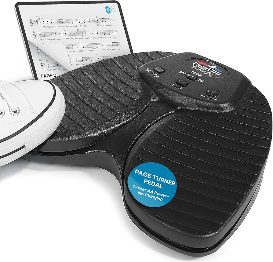 Amazon.com: PageFlip Butterfly Bluetooth Page Turner Pedal