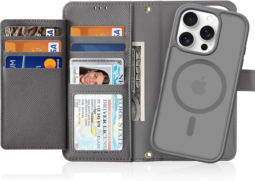 Amazon.co.jp: 【2024新登場・2in1分離式・財布一体型】iPhone 16 Pro