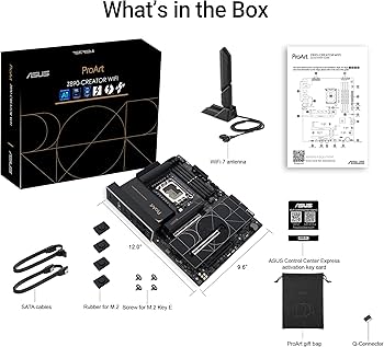 Amazon.com: ASUS ProArt Z890-CREATOR WIFI Z890 LGA 1851 ATX