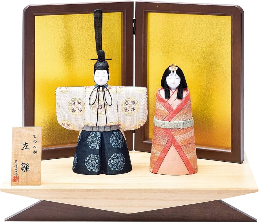 Amazon | 【真多呂人形】 雛人形 ひな人形 お雛様 木目込み人形 伝統