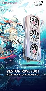 Amazon | Yeston Sakura Atlantis Radeon RX 9070 XT 16G GDDR6 256bit
