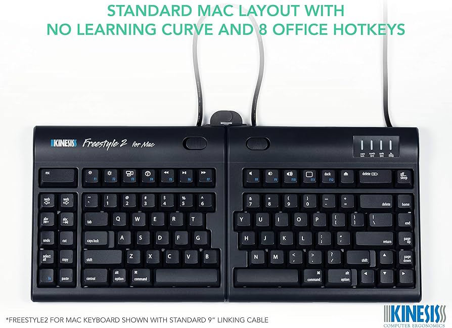 Amazon.co.jp: Kinesis Freestyle2 Keyboard for Mac (9