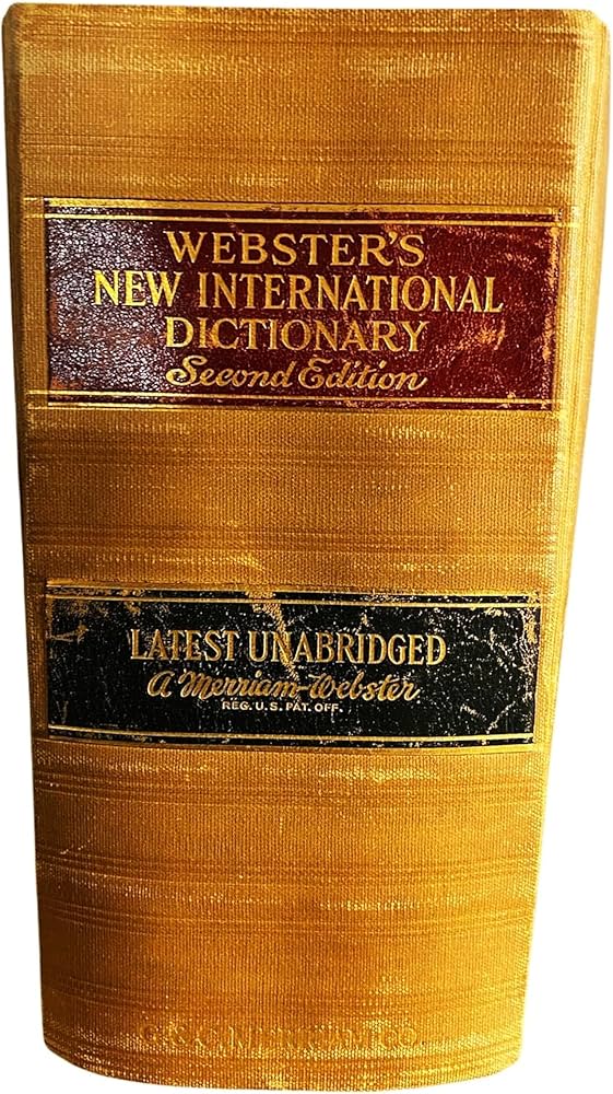 Webster's New International Dictionary of the English Language