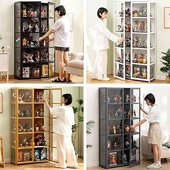 Amazon.co.jp: ショーケース コレクションキャビネット コレクション棚