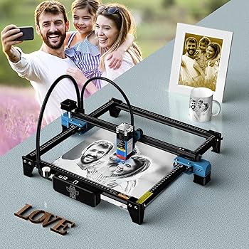 Amazon.co.jp: OUYANG TTS-55 Pro レーザー彫刻機 5-5.5Wレーザー高