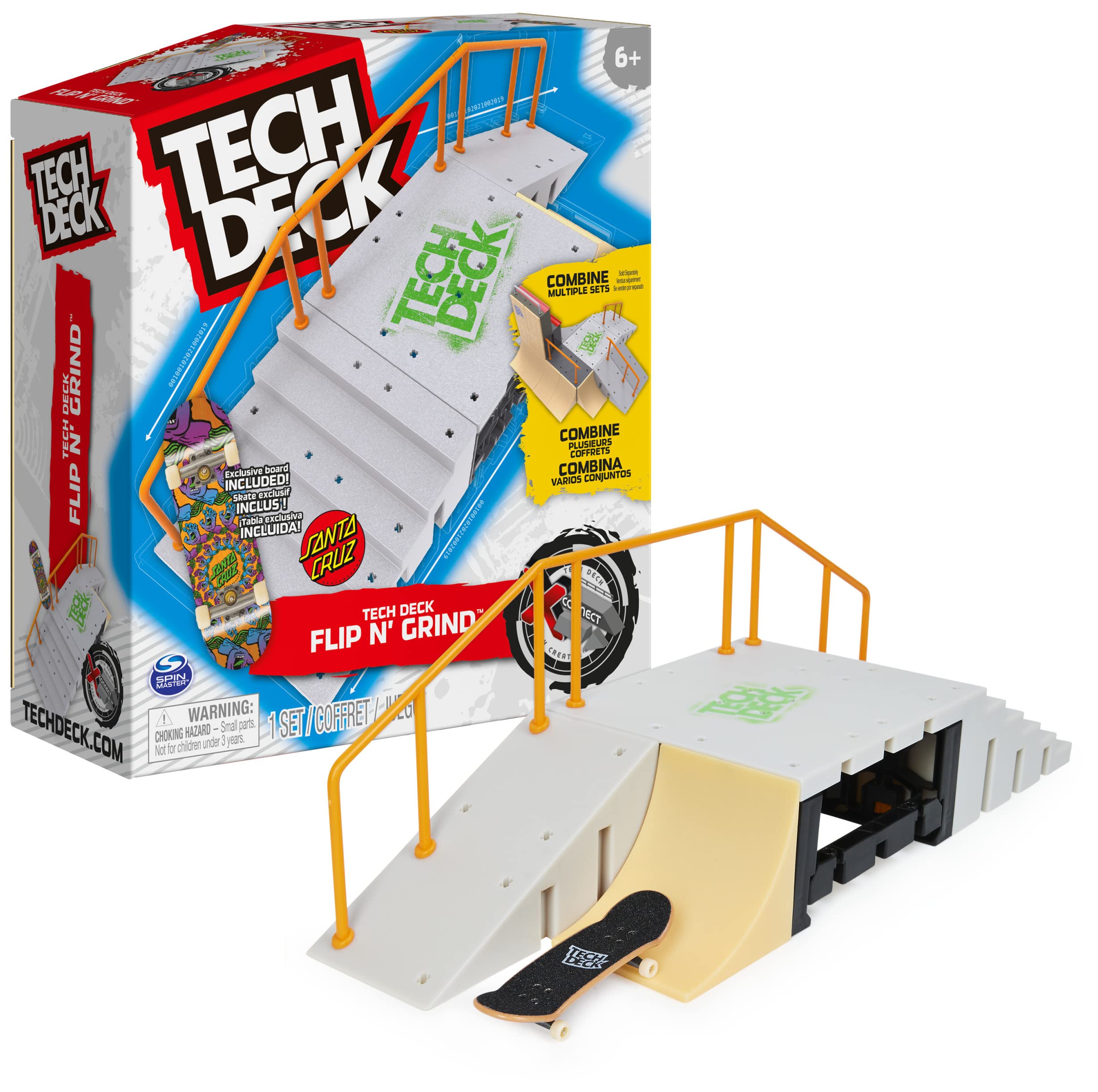 Amazon | TECH DECK Flip N' Grind X-Connect Park Creator