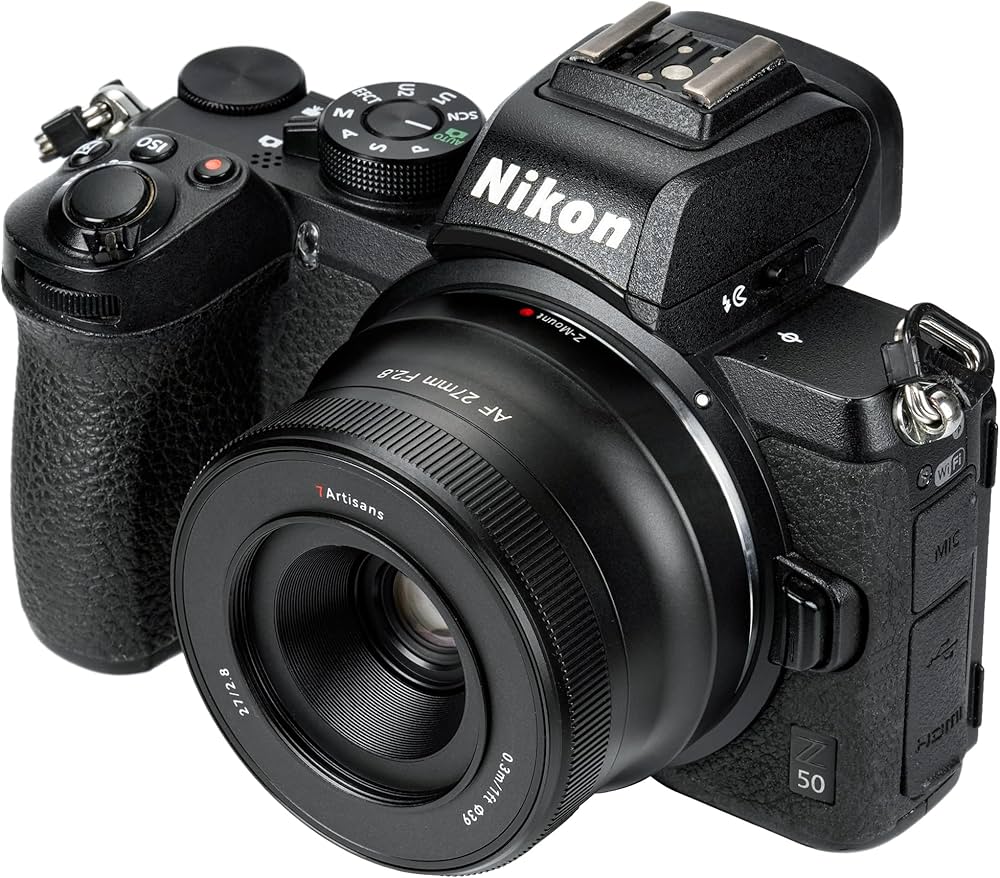 Amazon.co.jp: 7artisans 27mm F2.8 オートフォーカスカメラレンズ