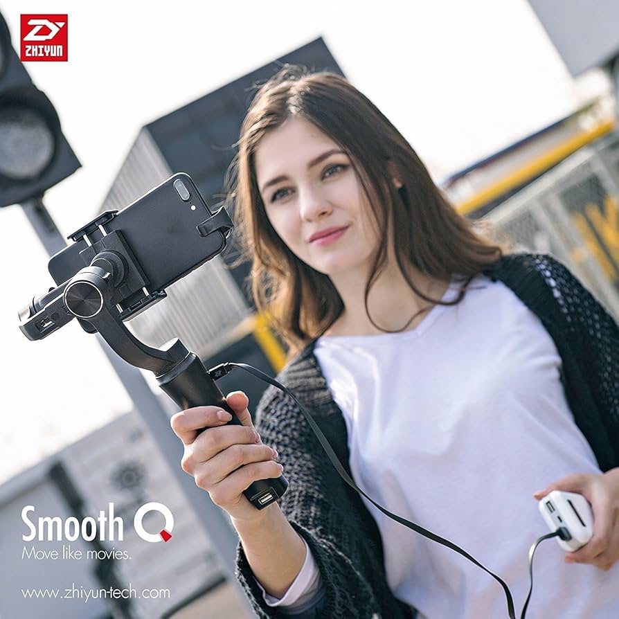 Amazon.co.jp: ZHIYUN Smooth Q モバイルスタビライザー 3軸 手持ち