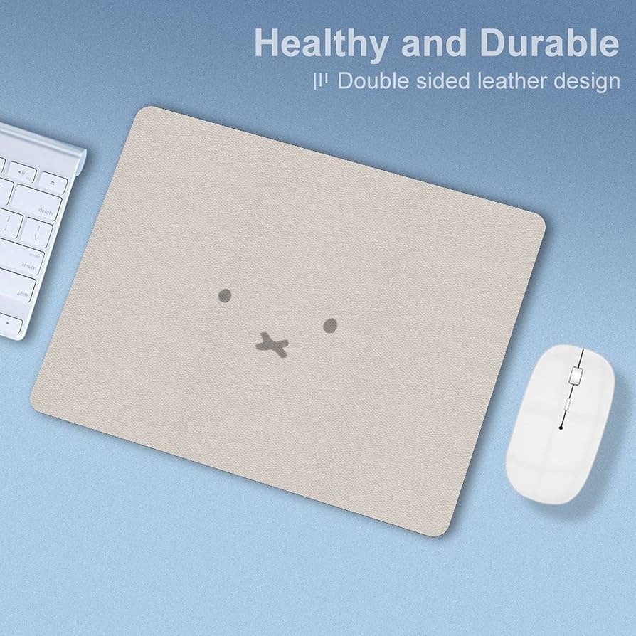 Amazon.co.jp: 【20.5x22.5cm】 ミッフィー ベージュ マウスパッド