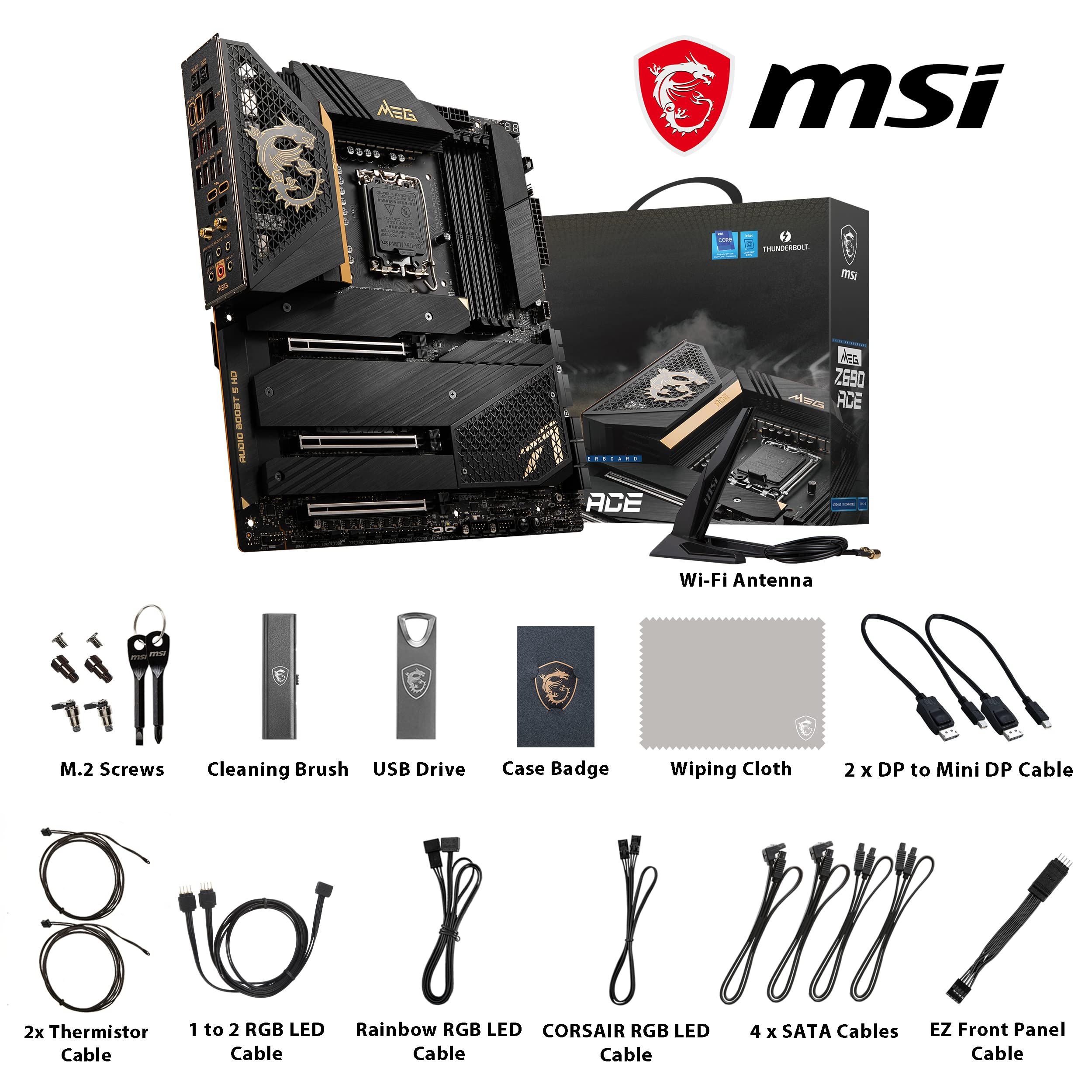 Amazon | MSI MEG Z690 ACE マザーボード E-ATX [Intel Z690チップ