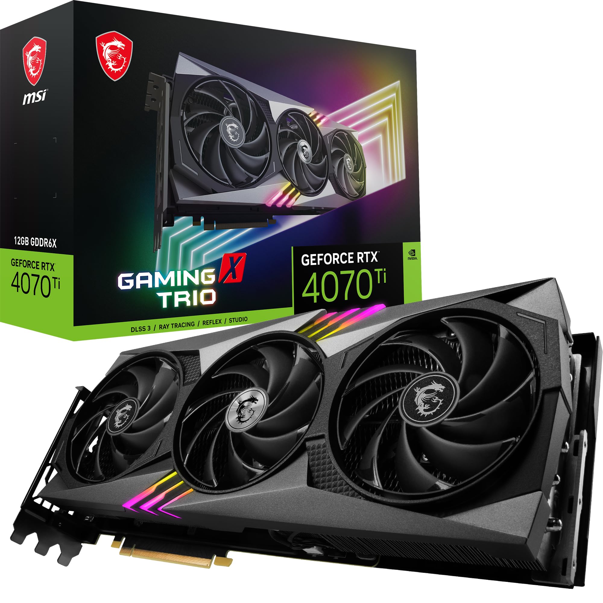Amazon.co.jp: MSI Graphics Board GeForce RTX 4070 Ti Gaming X TRIO