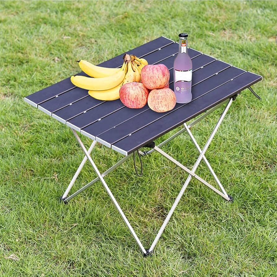 Amazon.co.jp: ロールテーブル アウトドアテーブル-創優会 アルミ製