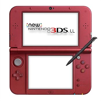 Amazon.com: New Nintendo 3dsll Metallic Red : Video Games
