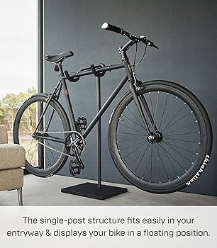 Amazon.co.jp: 山崎実業(Yamazaki) 自転車 スタンド ブラック W38×D33