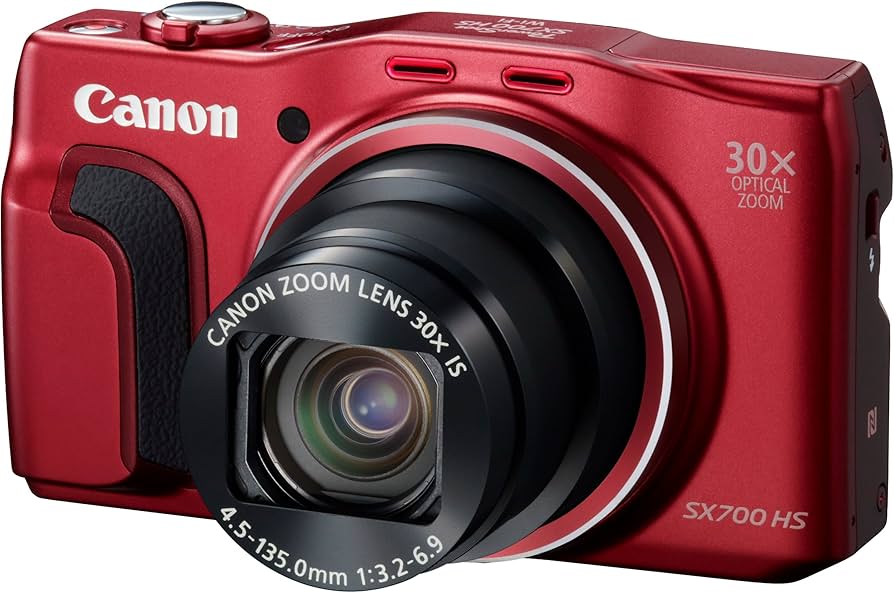 Amazon Canada: Canon Powershot Sx700 Hs Digital Camera Red Sx700RE