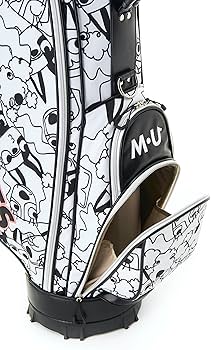 Amazon | MU SPORTS 2023SS◇キャラクターパズル柄8.5型キャディバッグ
