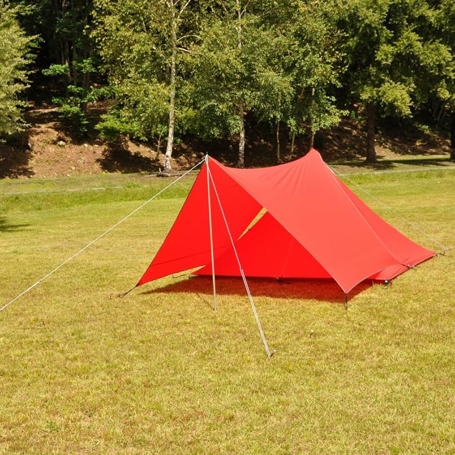 Amazon | テンマクデザイン パンダ タープ 【レッド】 | tent-Mark