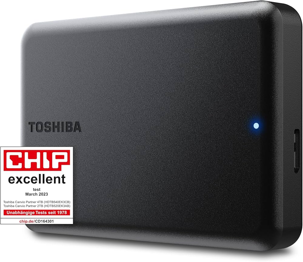 Amazon | Toshiba Canvio Partner 4TB Portable 2.5