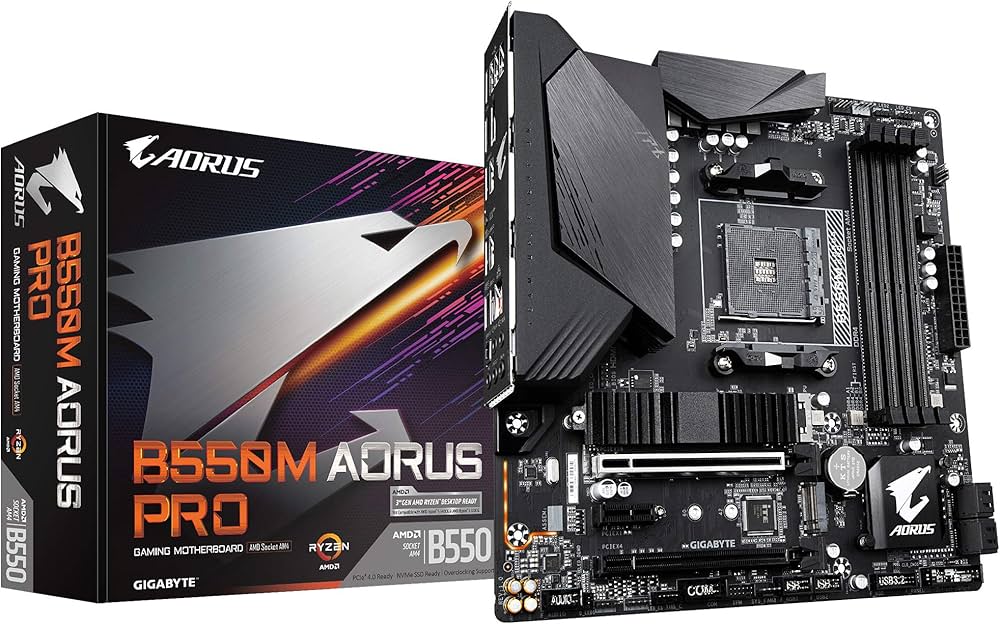 Amazon | GIGABYTE B550M AORUS PRO マザーボード MicroATX [AMD B550