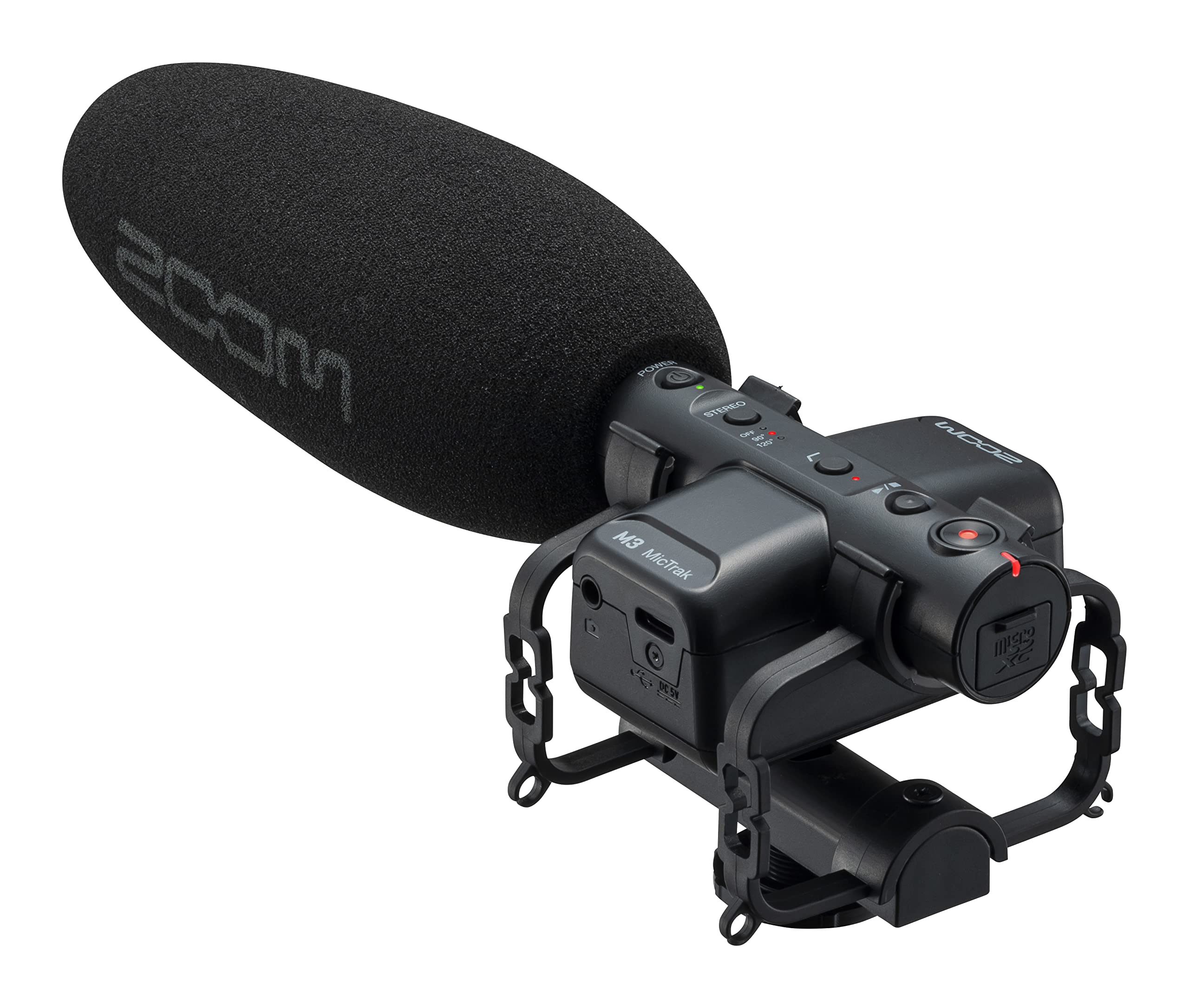 Amazon.com: Zoom M3 MicTrak Stereo On-Camera Shotgun Microphone