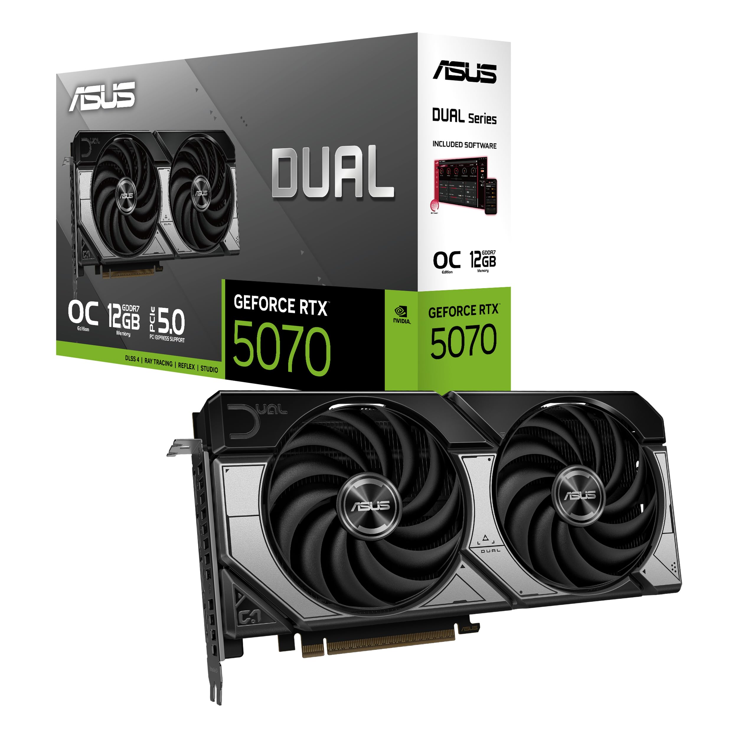 Amazon.com: ASUS Dual GeForce RTX™ 5070 12GB GDDR7 OC Edition