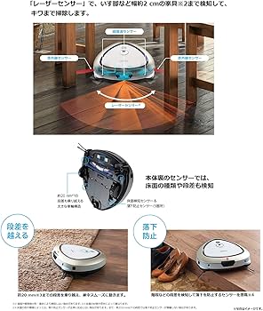 Amazon | パナソニック ロボット掃除機 RULO(ルーロ) ホワイト お掃除