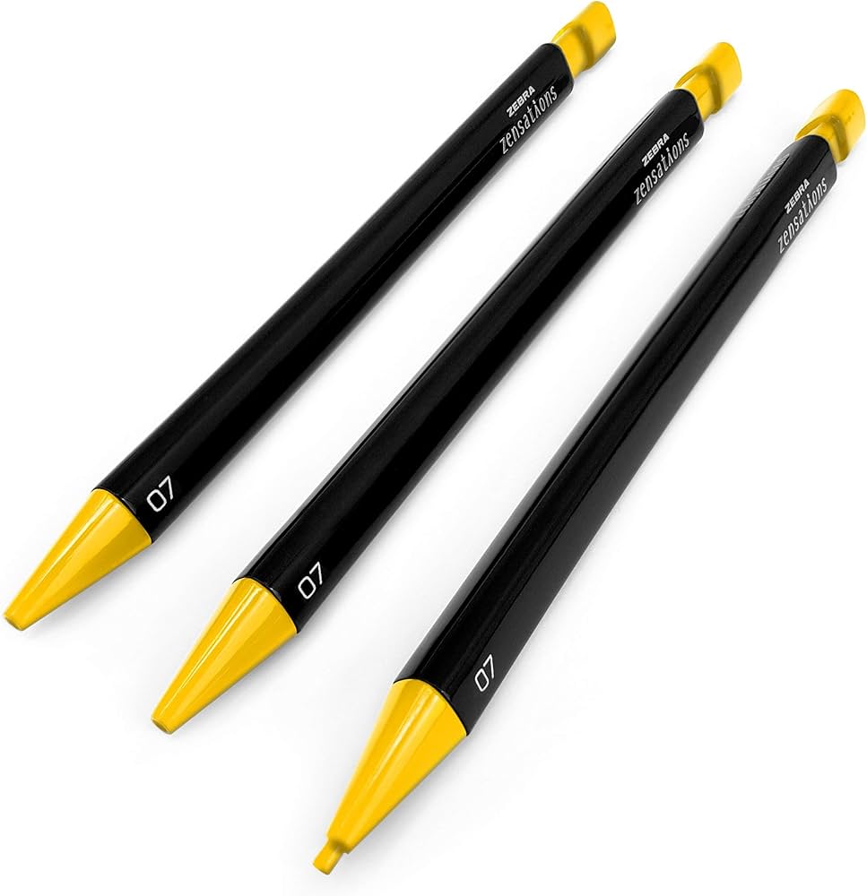 Amazon.co.jp: Zebra – Zensations人間工学機械カラーリングペンシル