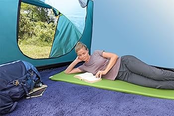 Amazon.co.jp: Bestway TerrainLite 自動膨張式スリーピングマット