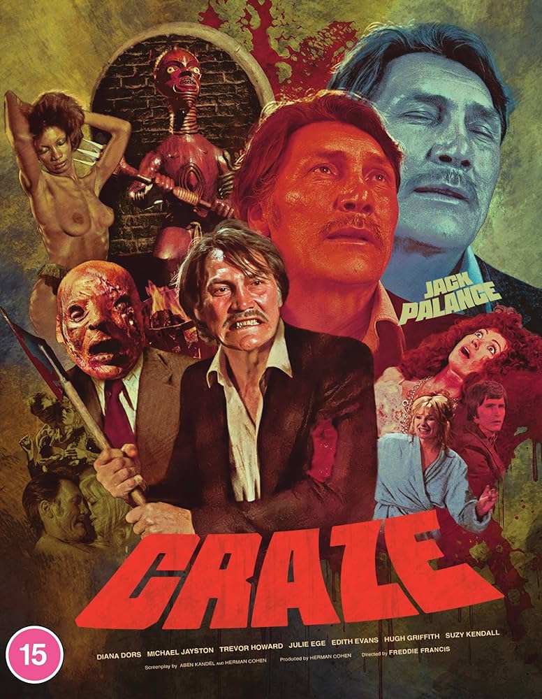 Craze [Blu-ray] [Region B]: Amazon.co.uk: Jack Palance, Diana Dors