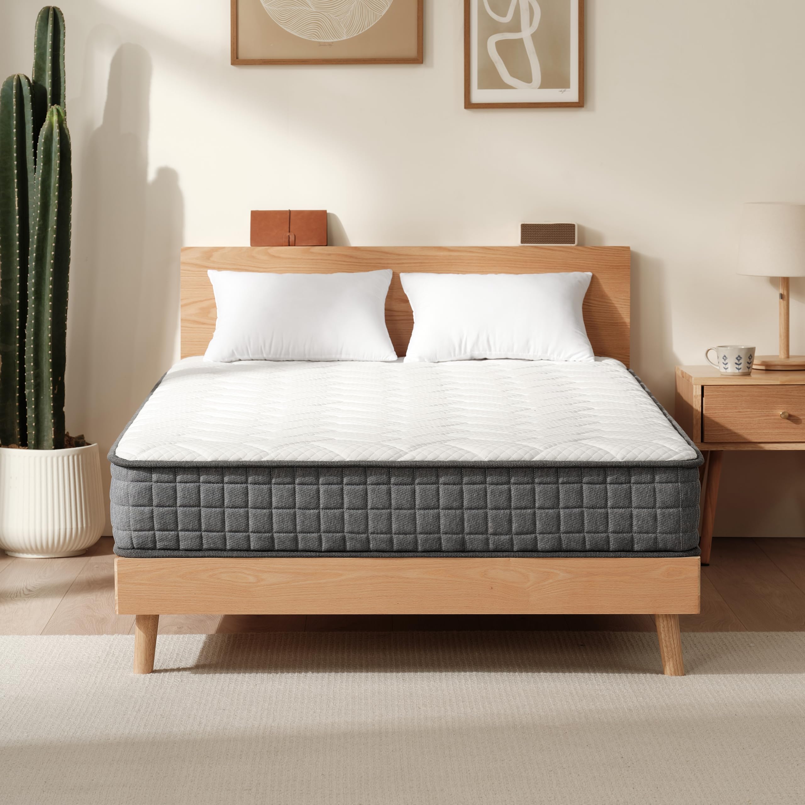 Amazon.co.jp: Z-HOM マットレス ダブル 極厚20cm 高反発 マットレス