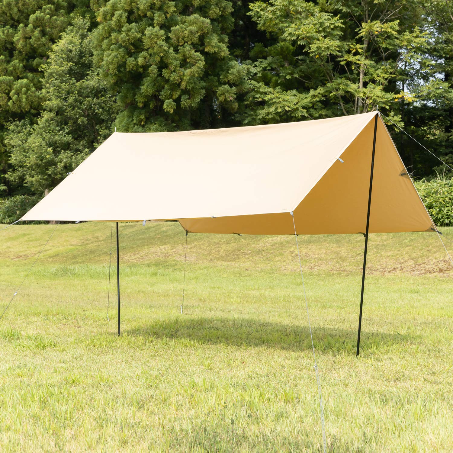 Amazon | BUNDOK(バンドック)スクエア タープ TC サンドベージュ BDK