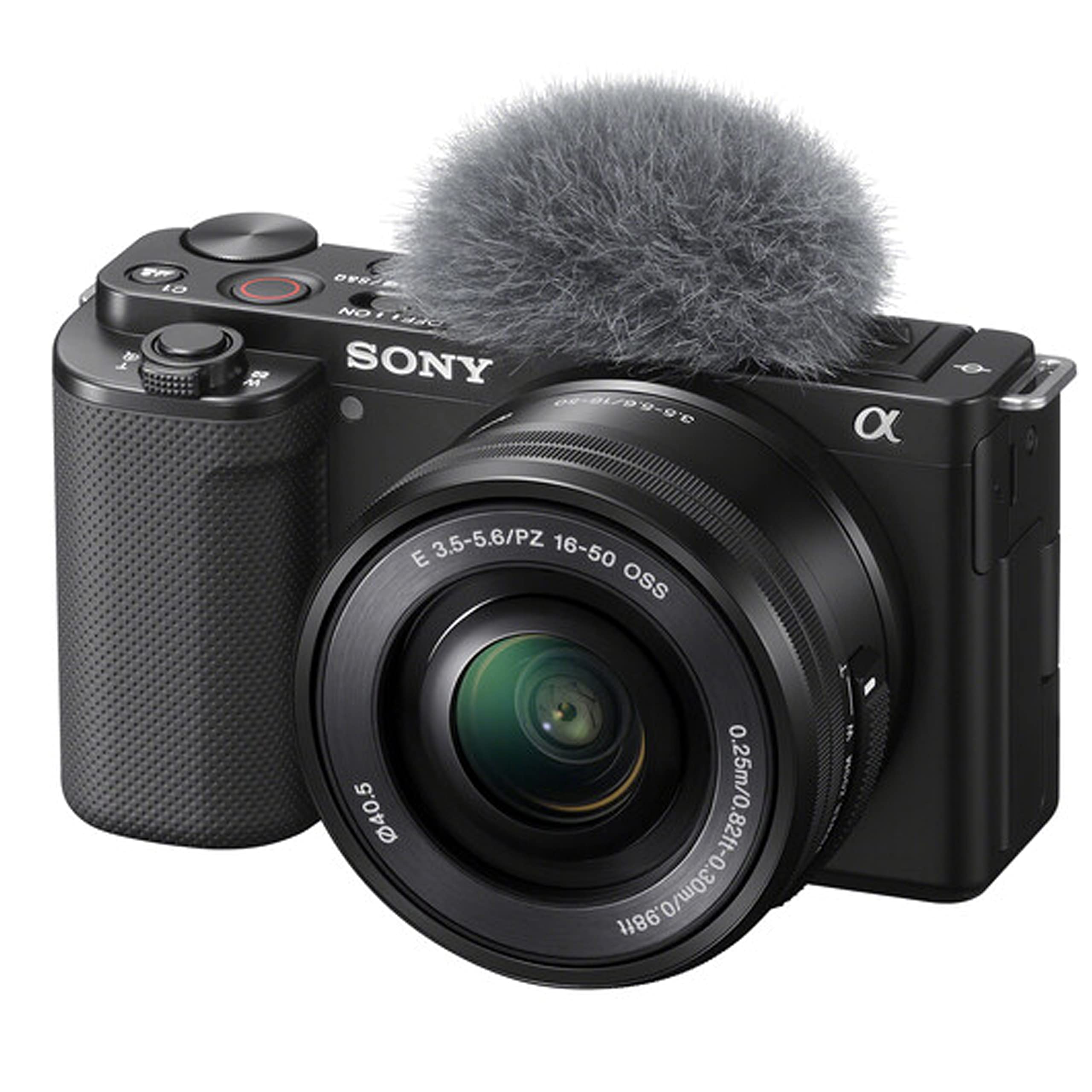 Amazon.com : Sony ZV-E10 II + 16-50mm Lens, LED Light, Microphone