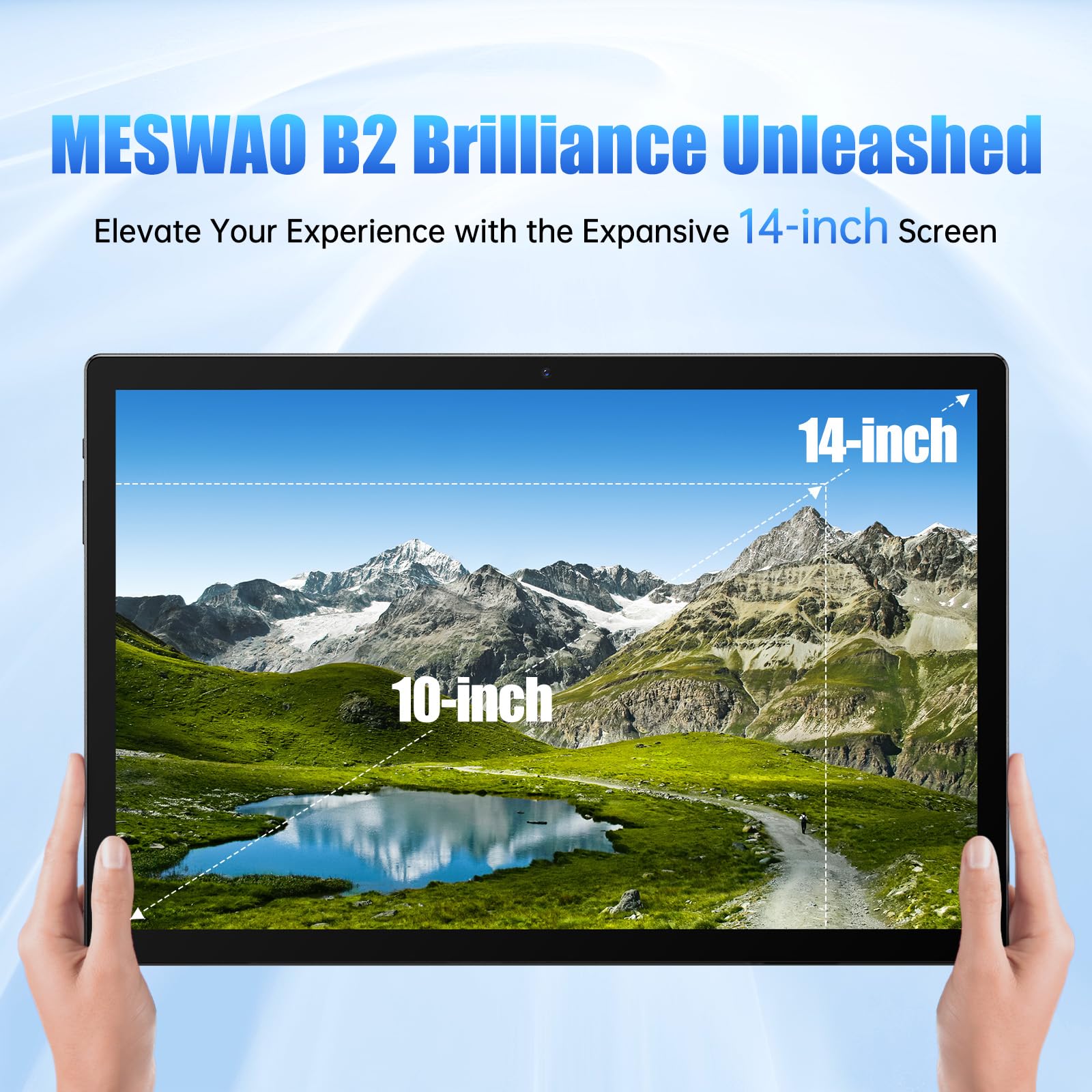Amazon.co.jp: MESWAO 2025 タブレット 14インチ Android 14