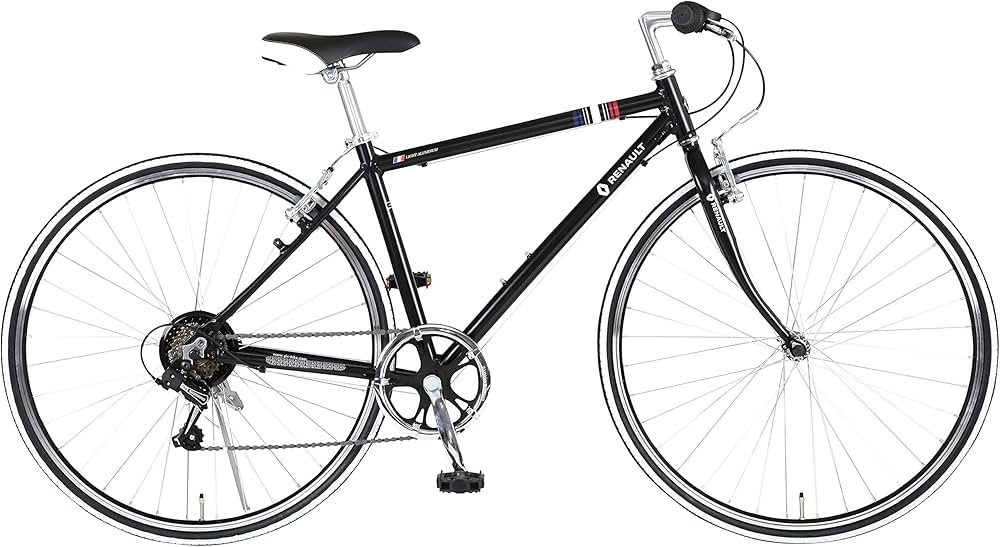 Amazon | RENAULT AL-CRB7006-LIGHT ブラック 700c×28c クロスバイク
