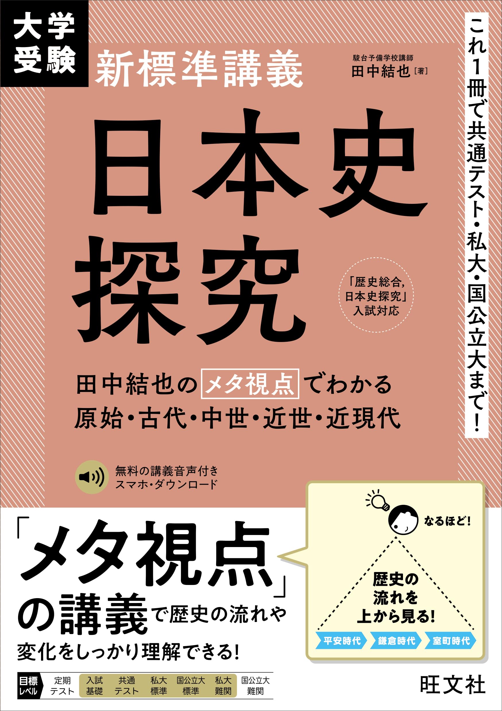 Amazon.co.jp: 大学受験 新標準講義 日本史探究 : 田中 結也: Japanese