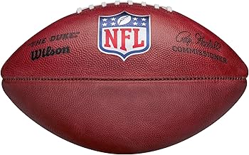 Amazon.com: Wilson “The Duke” NFL Official Authentic Leather Game
