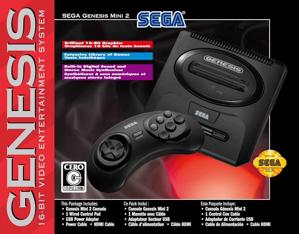 Amazon.com: SEGA Genesis Mini 2 (セガ ジェネシス ミニ 2) : Video